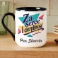 Kubek Personalizowany Dla Wychowawcy Prezent Na Dzień Nauczyciela Dla Mężczyzny: Za Serce I Cierpliwość Kubek Personalizowany Dla Wychowawcy Prezent Na Dzień Nauczyciela Dla Mężczyzny: Za Serce I Cierpliwość