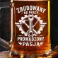 Kufel Na Pierwszą Rocznicę Ślubu Prezent Na Walentynki Dla Mężczyzny: Zbudowany Na Pracy