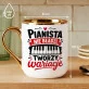 Kubek Z Nadrukiem Dla Pianisty Prezent Dla Mężczyzny: Pianista Nie Błądzi Kubek Z Nadrukiem Dla Pianisty Prezent Dla Mężczyzny: Pianista Nie Błądzi