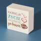 Życie po kawie - Podkładki ceramiczne pod kubek