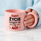 Życie zaczyna się - Kubek z okrągłym uchem