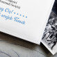 Życzenia na komunię aniołek chłopiec - Personalizowany Album na zdjęcia