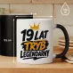 Kubek Z Nadrukiem Dla 19 Latka Prezent Dla Mężczyzny: Legendarna Dziewiętnastka Kubek Z Nadrukiem Dla 19 Latka Prezent Dla Mężczyzny: Legendarna Dziewiętnastka