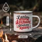 Kubek Emaliowany Na Walentynki Prezent Na Rocznicę Dla Kobiety: Kawowa Obietnica Kubek Emaliowany Na Walentynki Prezent Na Rocznicę Dla Kobiety: Kawowa Obietnica