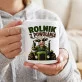 Kubek Z Nadrukiem Dla Rolnika Prezent Dla Mężczyzny: Rolnik Z Powołania Kubek Z Nadrukiem Dla Rolnika Prezent Dla Mężczyzny: Rolnik Z Powołania