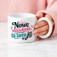 Kubek Z Okrągłym Uchem Na Nowe Mieszkanie Prezent Dla Kobiety: Nowy Start Z Humorem Kubek Z Okrągłym Uchem Na Nowe Mieszkanie Prezent Dla Kobiety: Nowy Start Z Humorem