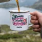 Kubek Emaliowany Na Odejście Na Emeryturę Prezent Dla Emeryta Kobiety: Koniec Raportów, Początek Kubek Emaliowany Na Odejście Na Emeryturę Prezent Dla Emeryta Kobiety: Koniec Raportów, Początek