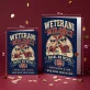 Kartka z Życzeniami Na 55 Rocznicę Ślubu Na Walentynki Dla Pary: Weterani Miłości Retro