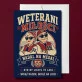 Kartka z Życzeniami Na 55 Rocznicę Ślubu Na Walentynki Dla Pary: Weterani Miłości Retro
