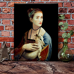 DAMA Z ŁASICZKĄ - KRÓLEWSKI PORTRET